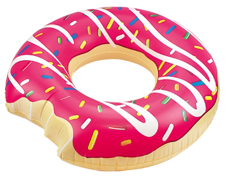 S-RING,DONUT,PINK 119CM