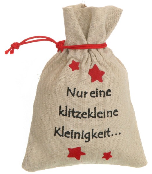 JUTE SACK, KLEINIGKEIT