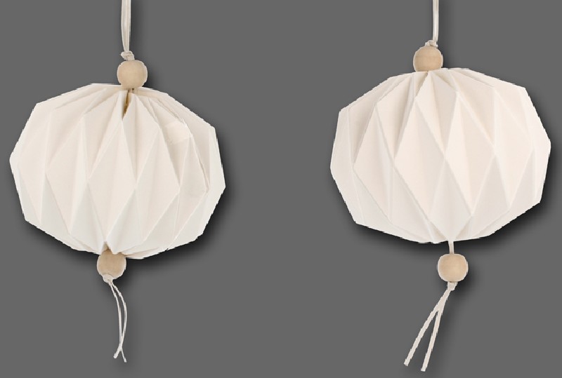 3D-BALL PAPIER WEISS 2ER