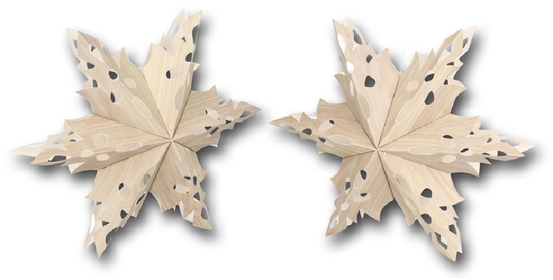 3D-SCHNEEFLOCKE CRE. 2ER