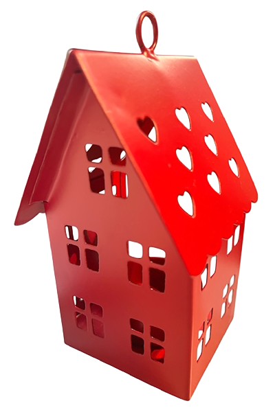 [19021] TEELICHTH.HAUS MET. ROT