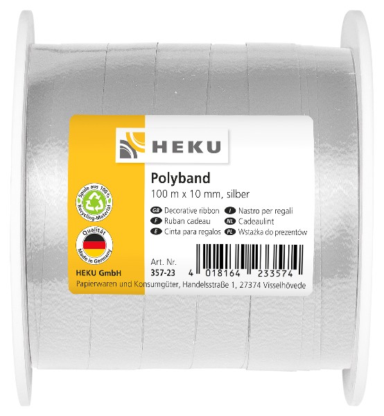 RINGELB.100M/10MM SILBER