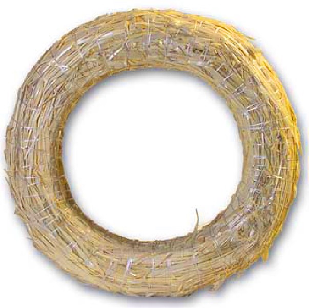 STROHKRANZ ROHLING 20 CM