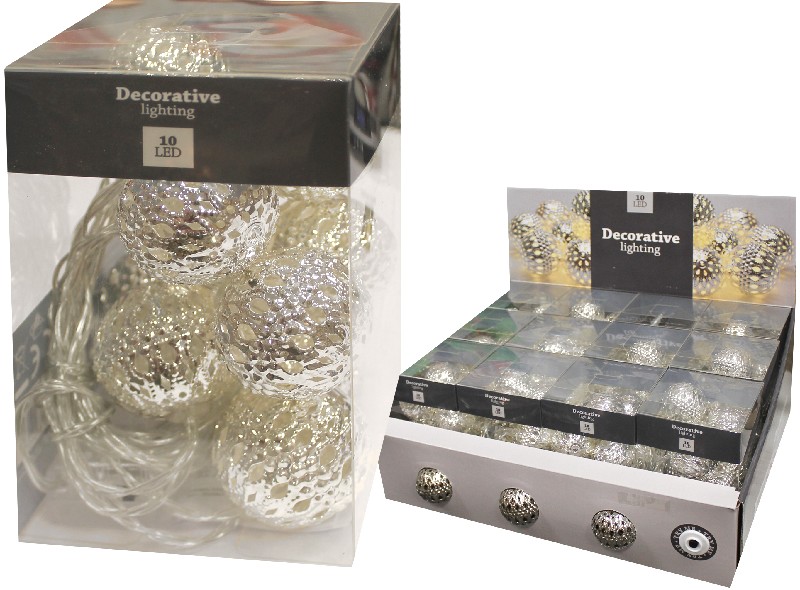 LED BELEUCHTUNG MET.KUGEL