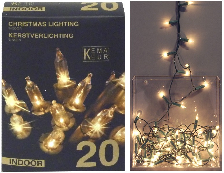 MINI-LICHTERK. 20ER KLAR