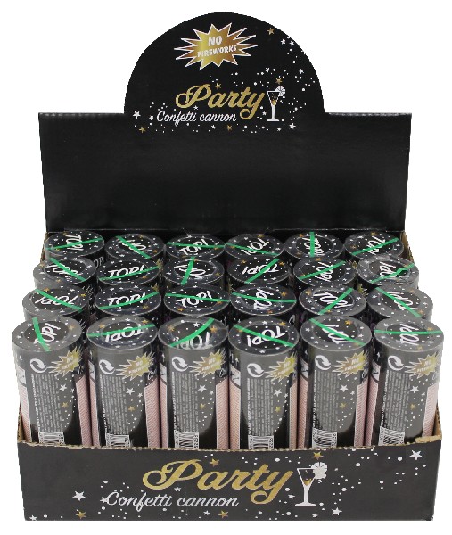 PARTY-POPPER, 10CM, I.D.