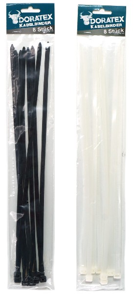 [613622] KABELBINDER,40CM,8T.2F.SB