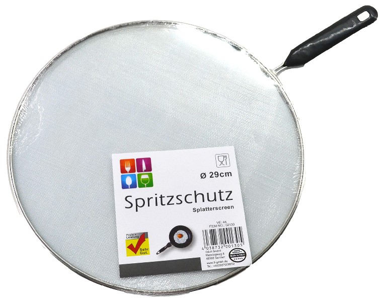 PFANNENSPRITZSCHUTZ28CMSB