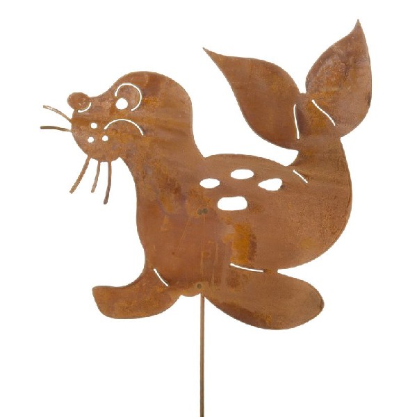 STECKER,ROST,45CM,SEEHUND