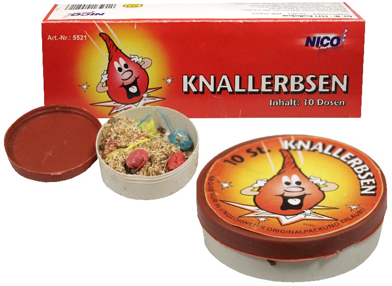 KNALLERBSEN 10ER DOSE I.D