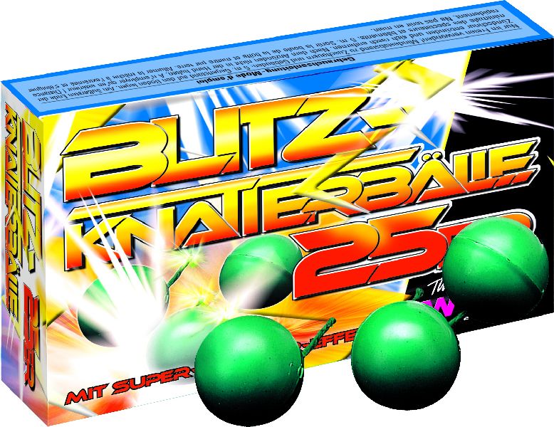 BLITZ KNATTERBÄLLE 25ER
