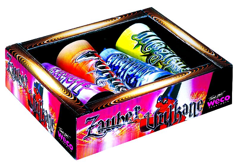 ZAUBERVULKANE 4ER     BOX