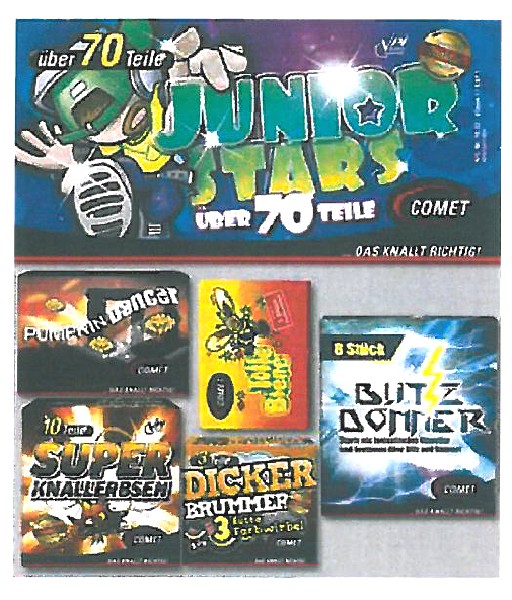 JUNIOR STARS, 76 TLG. SB