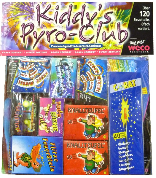 KIDDY'S PYRO-CLUB,120T.SB