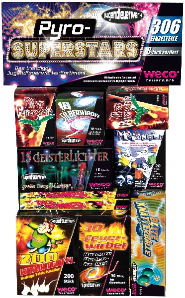 PYRO STAR`S,300SCHUSS SB