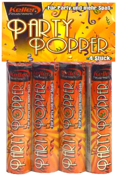 PARTY-POPPER 4ER BTL.