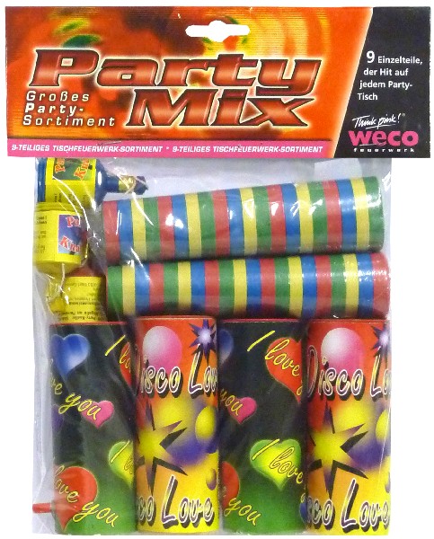 PARTY MIX  9 TLG.      SB