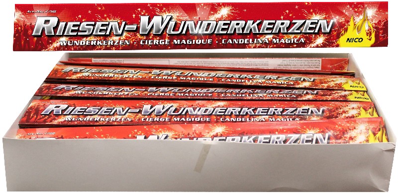 WUNDERKERZEN,5ER,45CM,FS