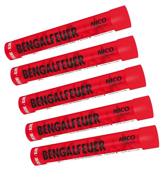 BENGALFEUER,ROT,BLINK,5ER