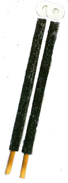 WACHSFACKELN 45 CM