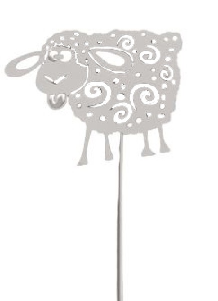 STECKER MET. SCHAF WEISS