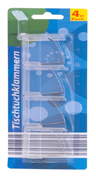 TISCHTUCHKLAMMERN 4ER  SB