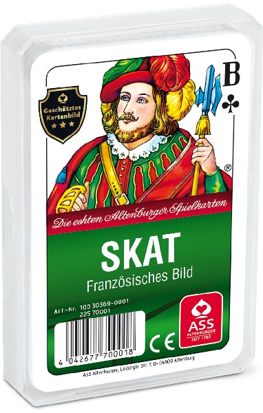[317998] SKAT IM PVC KLARSICHTSCH.