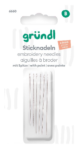 [115551] STICKNADELN 6ER,GR.SO.SB