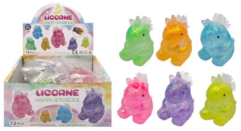 EINHORN/GLITZER,10CM,I.D.