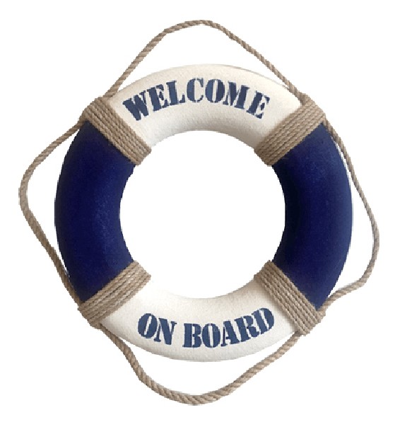 R-RING 25CM,BLAU/WEISS