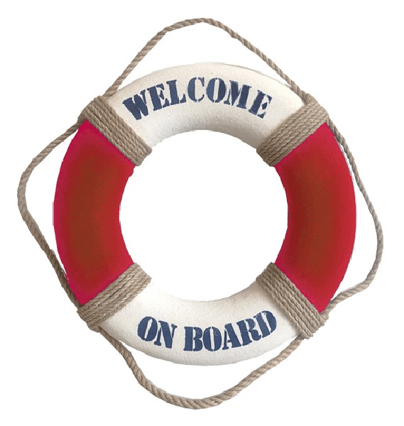 R-RING 35CM ROT/WEISS