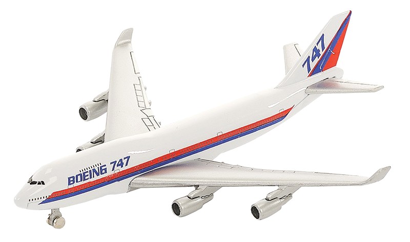 FLUGZEUG,BOEING 747,14CM
