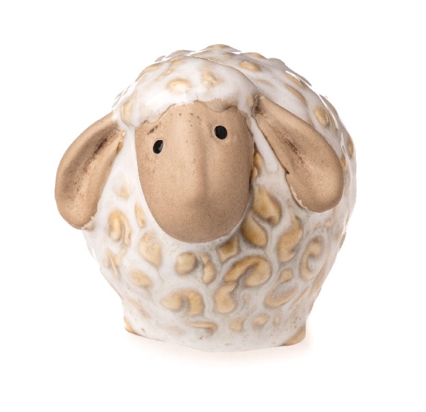[543601] SCHAF 5X7X5CM WSS/BEIGE