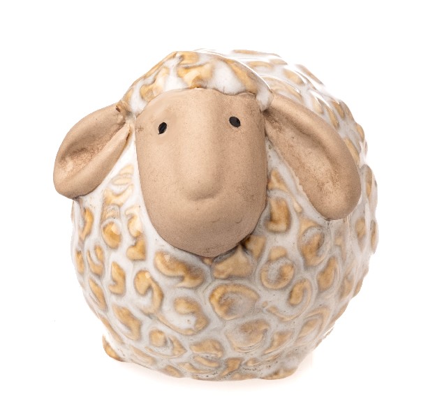[543602] SCHAF 7X10X7CM WSS/BEIGE