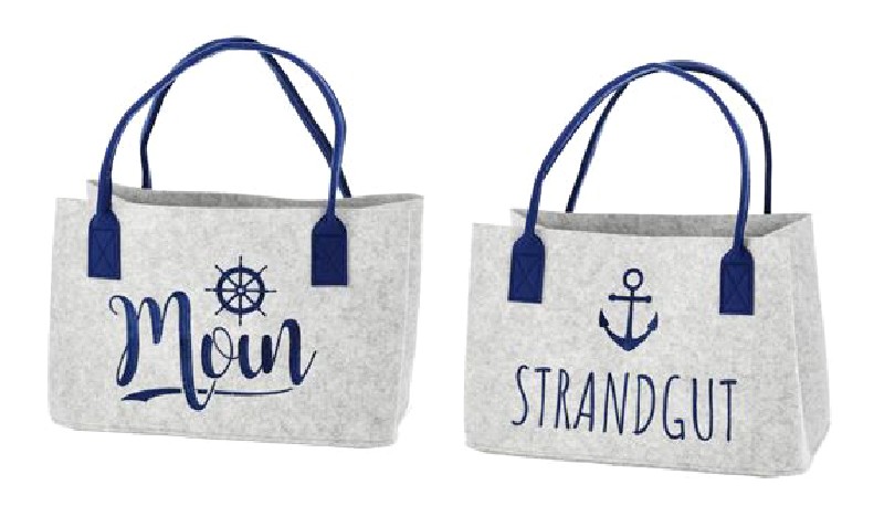 [530345] TASCHE,FILZ,40X26CM,4FA.