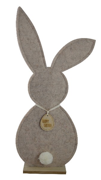 HASE FILZ M.ANHÄNGER 49CM