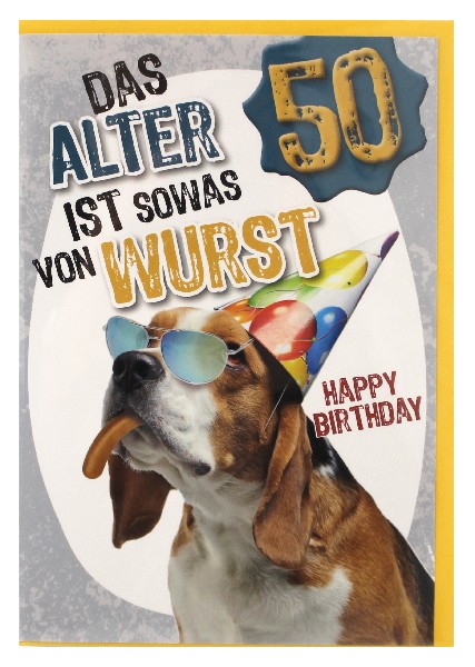 KARTE, GEB. ZAHL 50