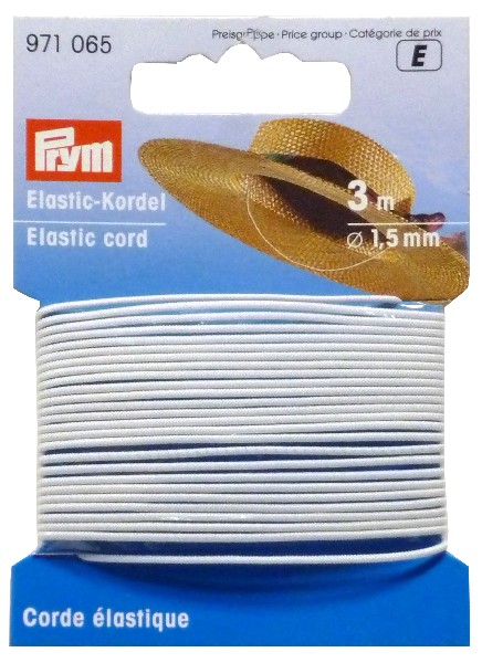 GUMMIKOR.ELAST.3M WEIß SB