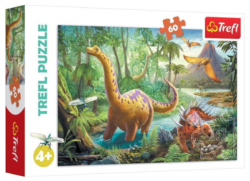 [316010] PUZZLE,DINOSAURIER,60TLG.
