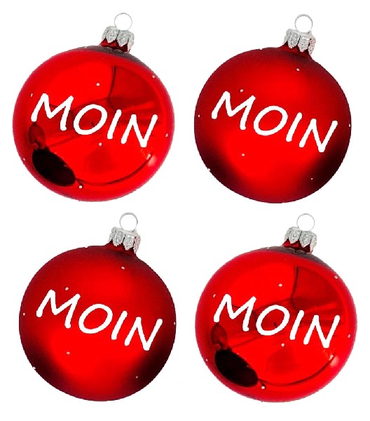W-KUGEL,ROT,MOIN SORTIERT