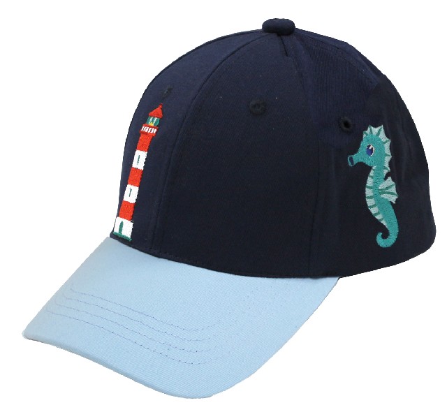 [395553] CAP,KI.BLAU/HELLBLAU