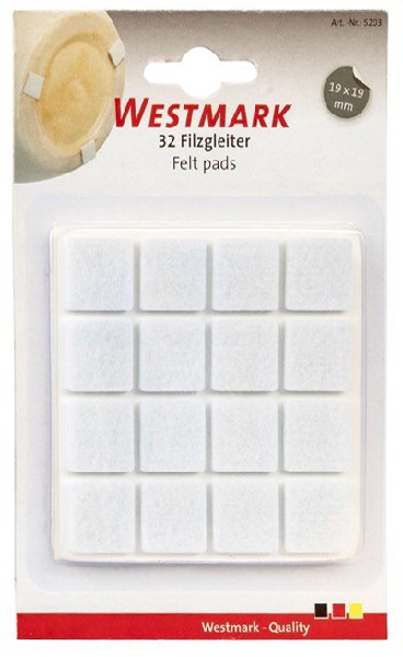 FILZGLEITER 32, 19X19MM