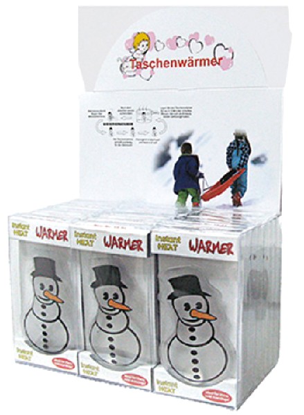 TASCHENWÄRMER SCHNEEMANN