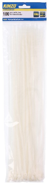 KABELBINDER,40CM,100ER,SB