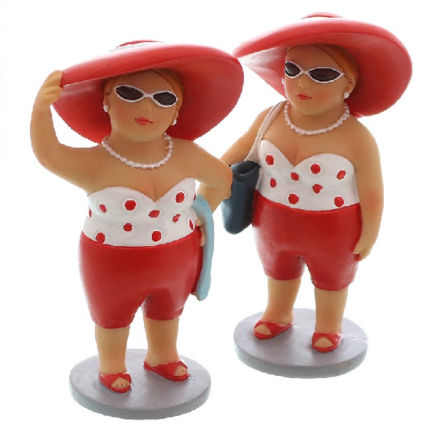 [394044] STRANDLADY/ROT,CA.9CM,2FA