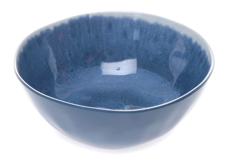 [543501] MELAMIN SCHALE,BLAU,16CM