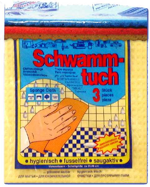 SCHWAMMTUECHER 3ER PCKG.
