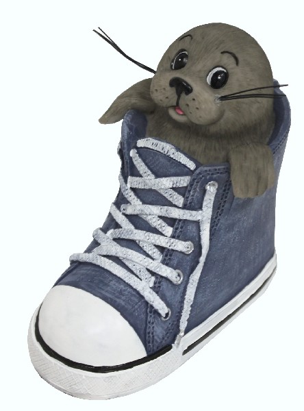 SPARDOSE SEEHUND,SCHUH/TA