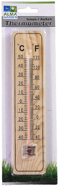 [148701] THERMOMETER,HOLZ 22CM SB