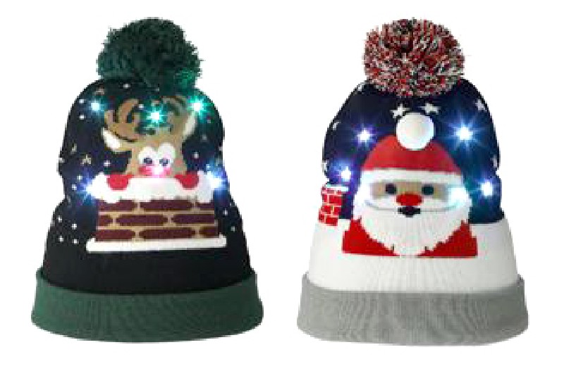 MÜTZE LED WEIHNACHTEN 4SO